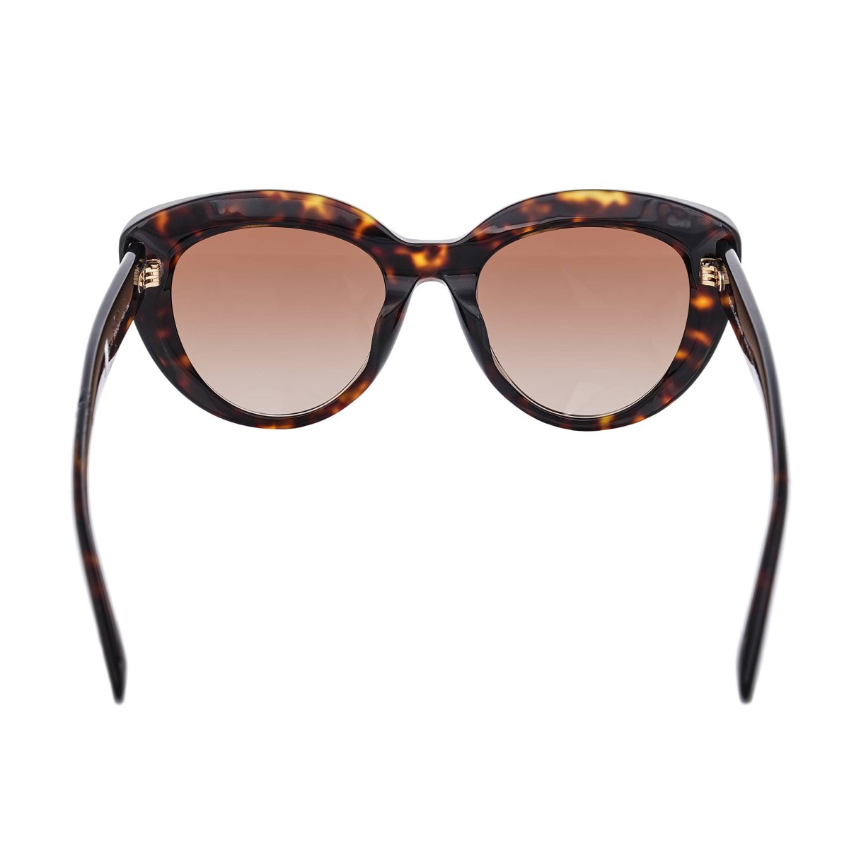 Dolce Gabbana Cat Eye Sunglasses DG 4287 with DG Logo Leopard Brown Gold FASHION ROOMS