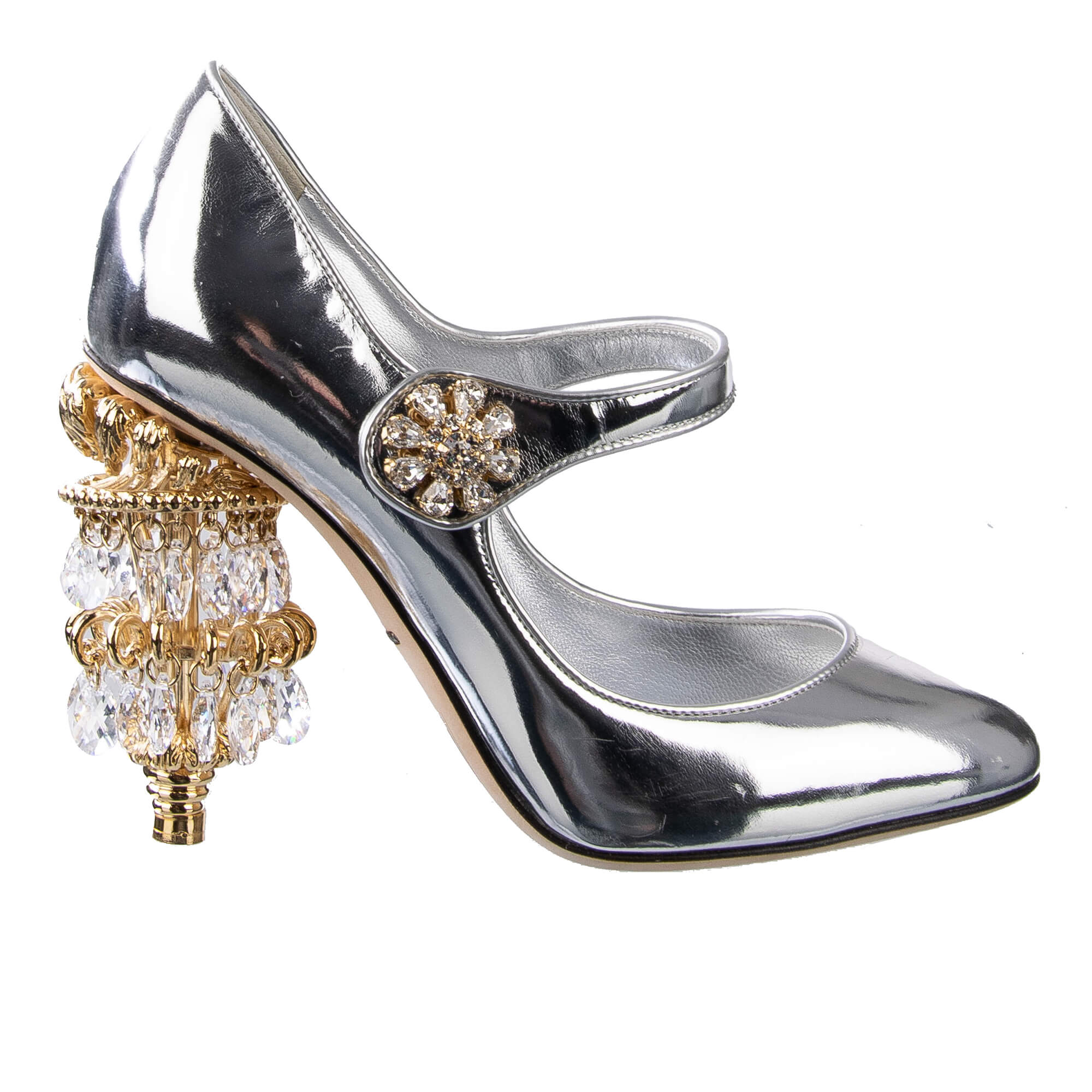 Dolce Gabbana обувь серебряный