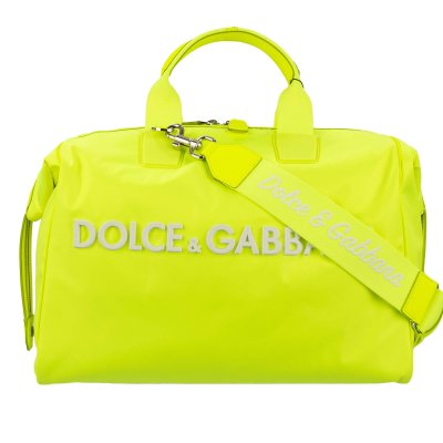 Neon green duffle bag online