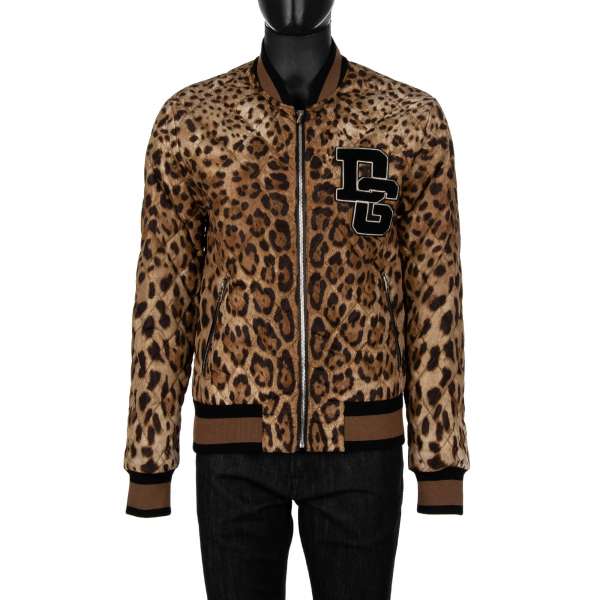 Men's luxury jacket - Philipp Plein camouflage and animal print bomber  jacket