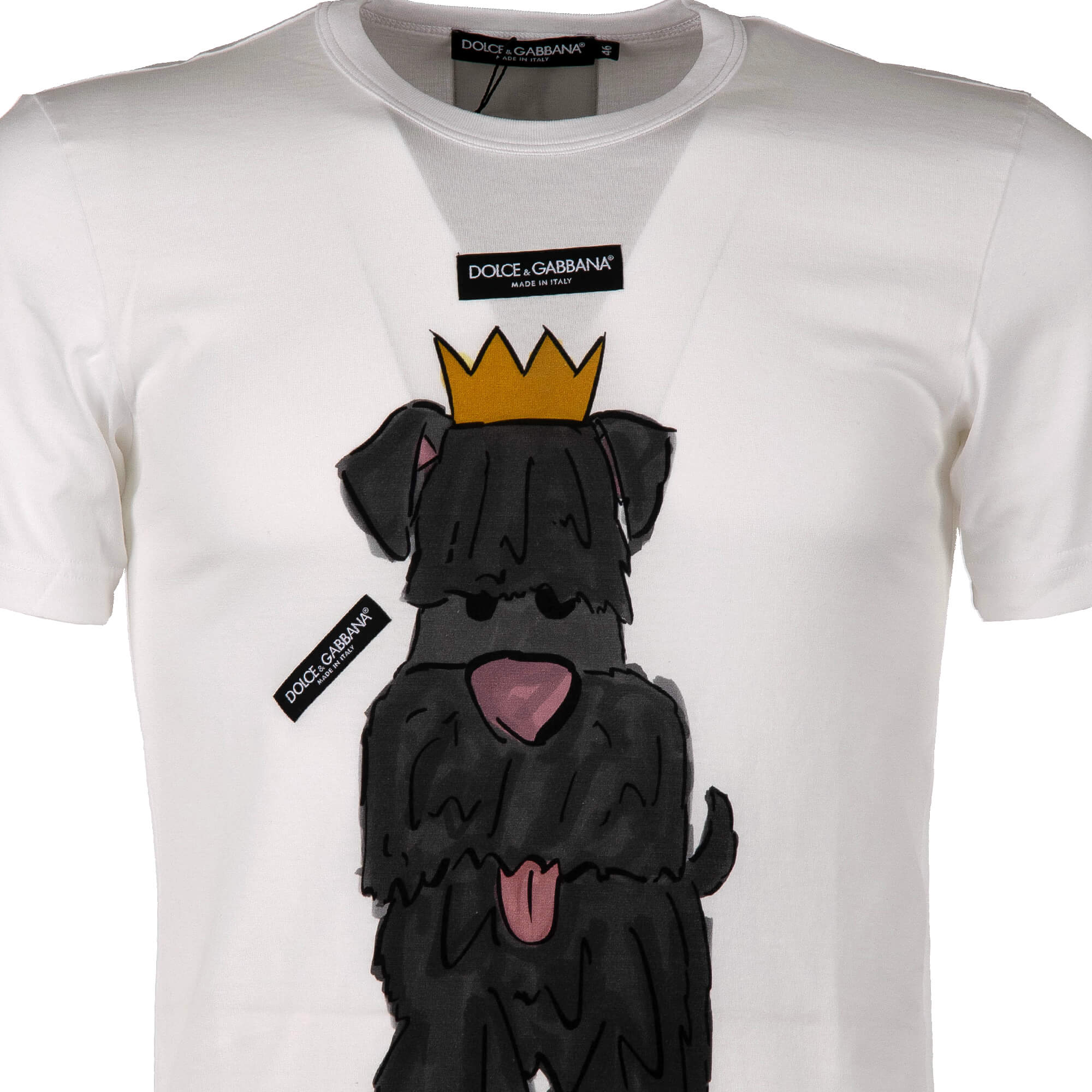 Dolce & Gabbana Large Polka Dot Print T Shirt, $795