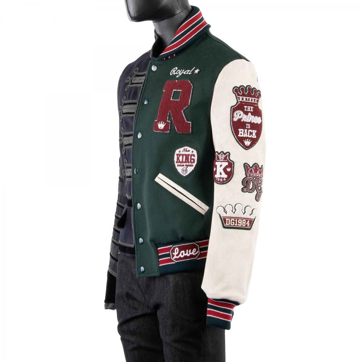 Dolce and gabbana varsity jacket best sale