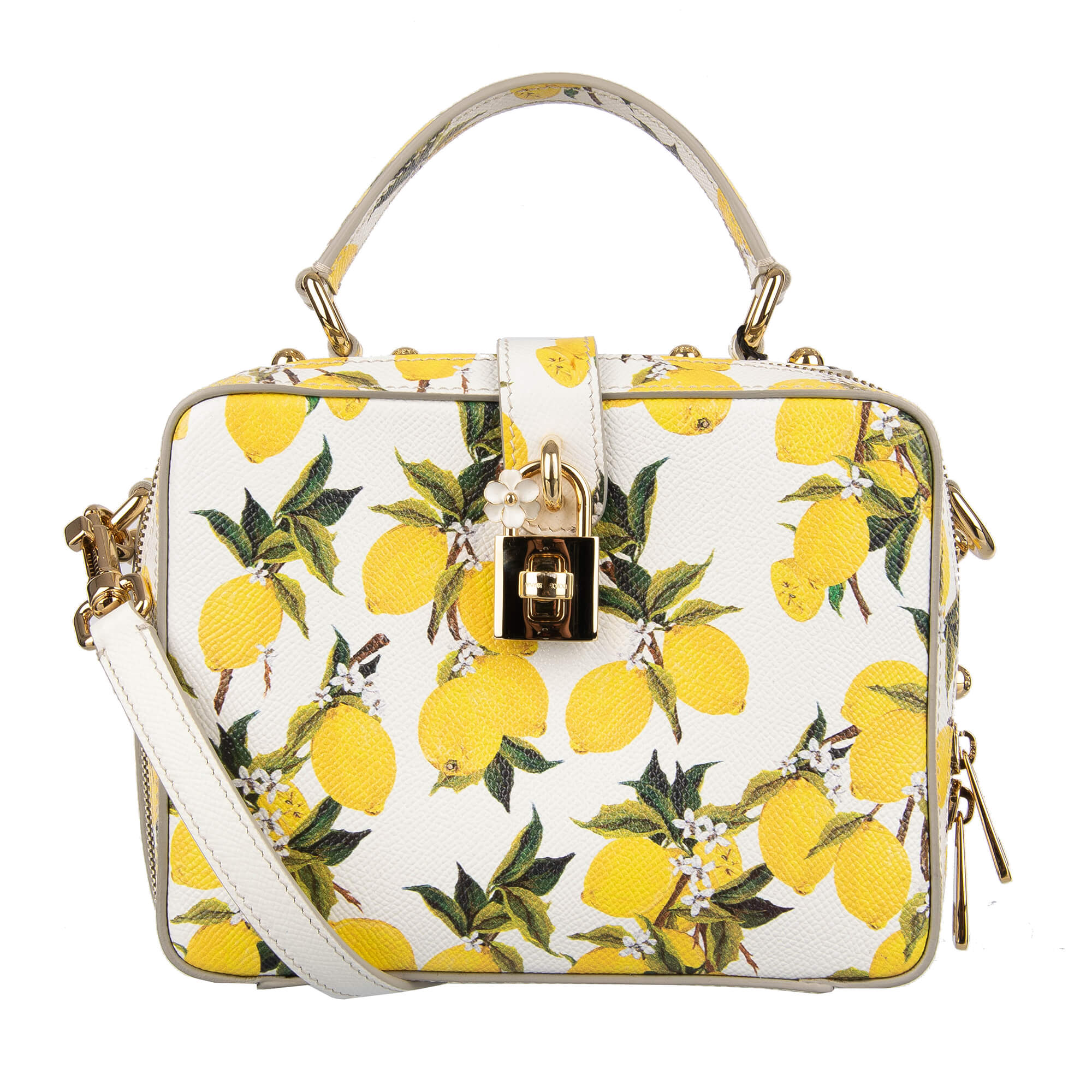 Dolce & Gabbana Dauphine Leather Lemon Clutch DOLCE BAG Yellow White |  FASHION ROOMS