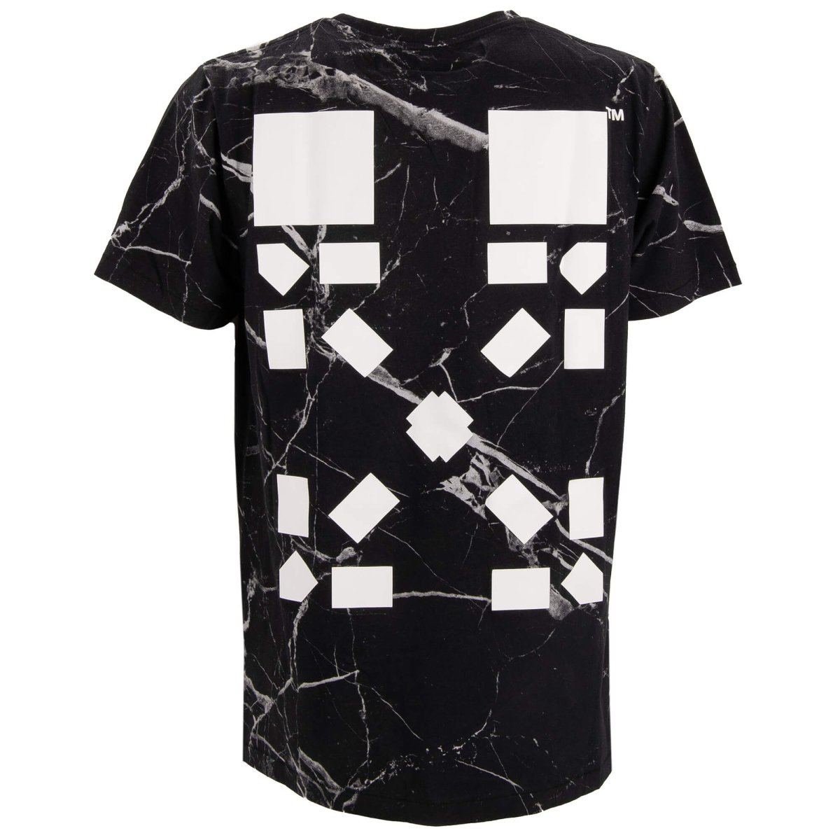 Off white black marble t shirt best sale