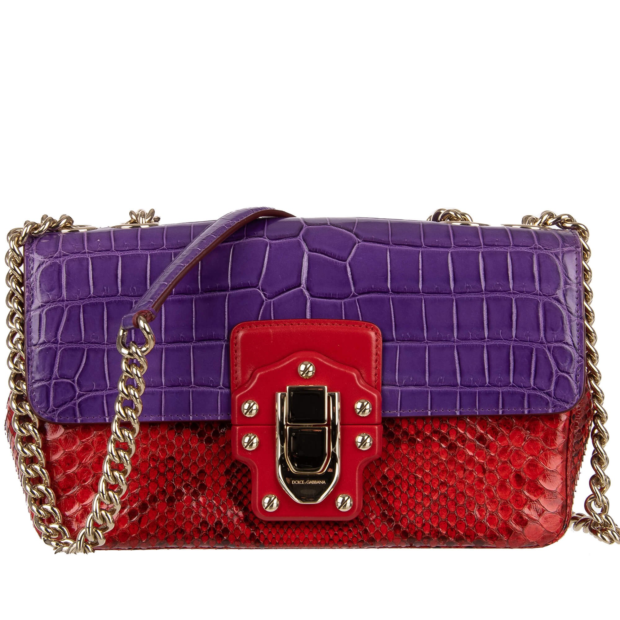 Marilyn Monroe Handbag Purse ~ Crossbody - Metal Handle - Orange/Red w/Strap