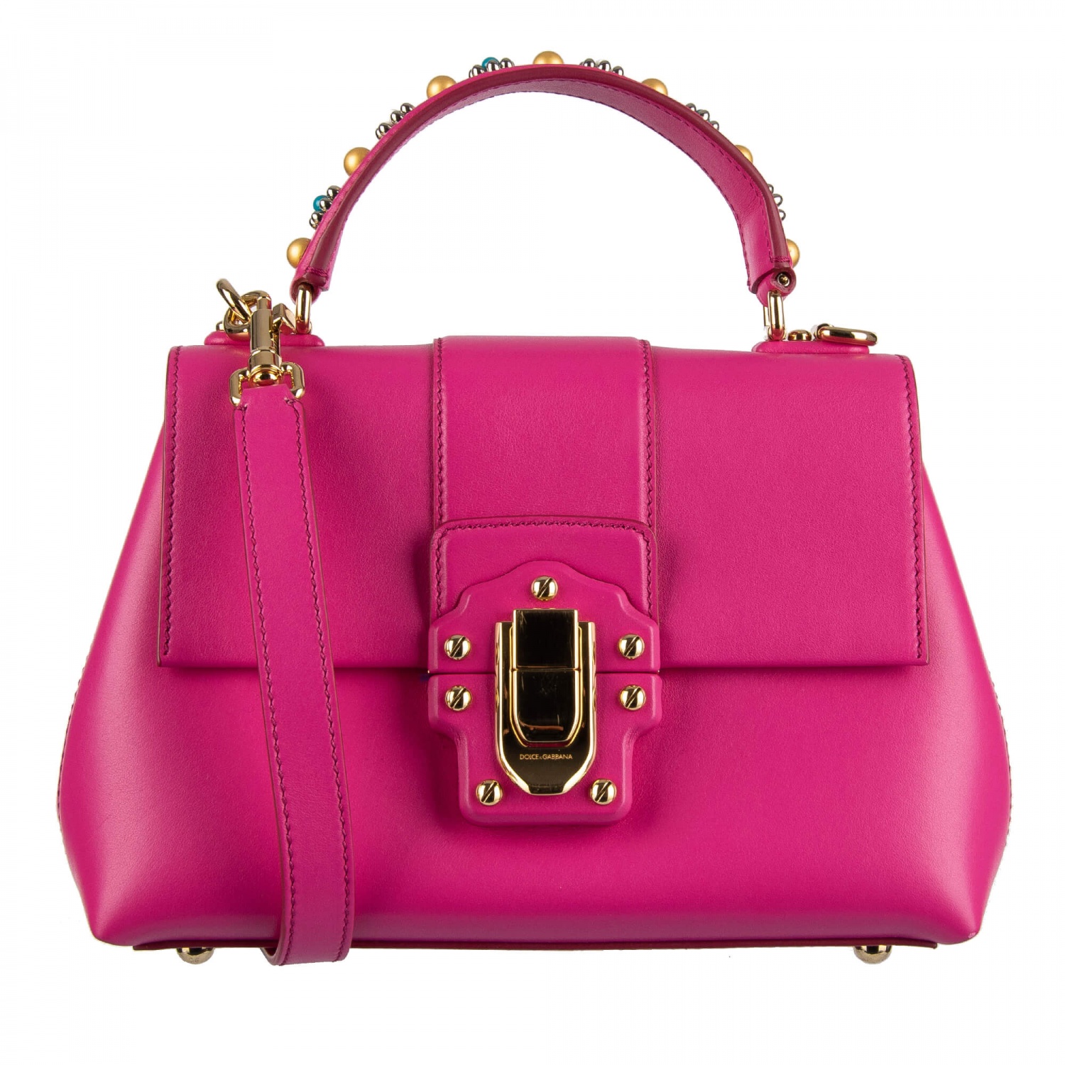 Dolce & Gabbana Bag Shoulder Bag Lucia With Jewellery Handle Pink 08989 ...