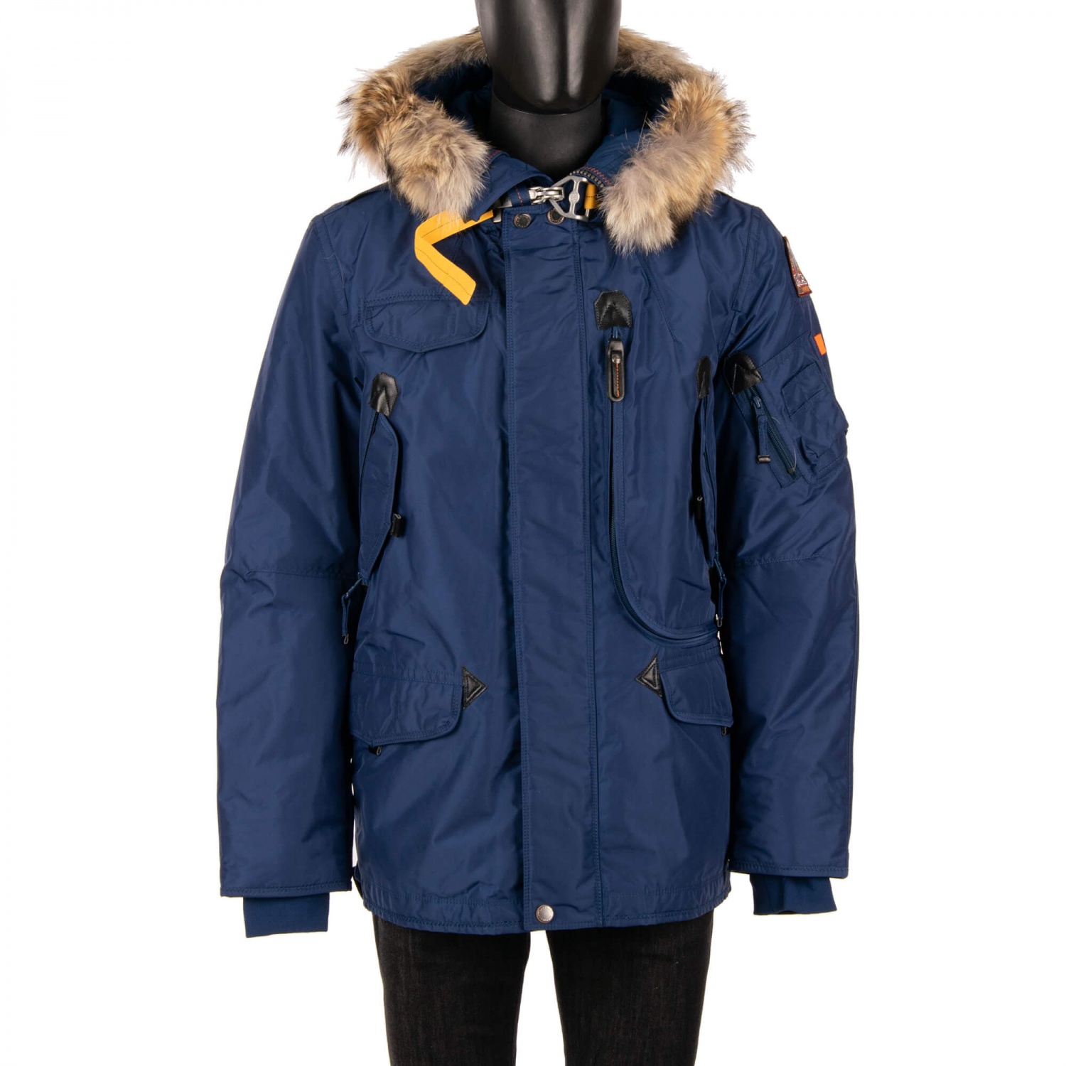 PARAJUMPERS Parka Down Jacket RIGHT HAND w. Fur Hood Pockets Lining ...